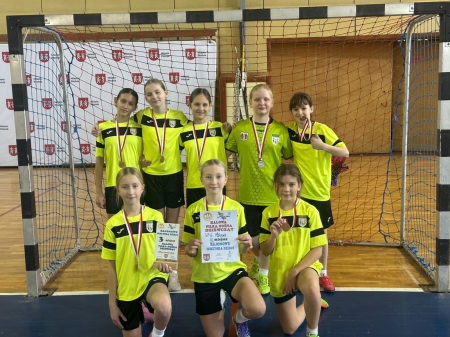 Sukces naszych piłkarek z SP6 Mława!